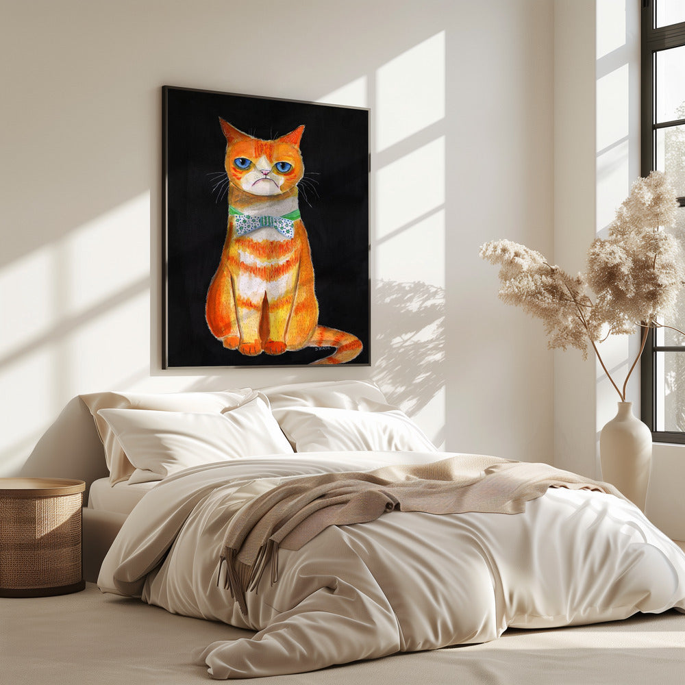 Sad Cat | Poster