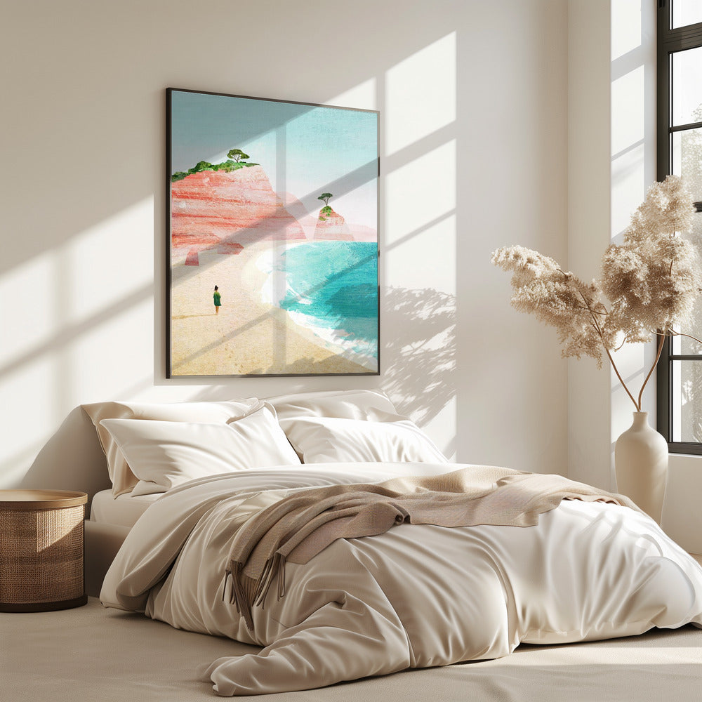 Beach Girl iv | Poster