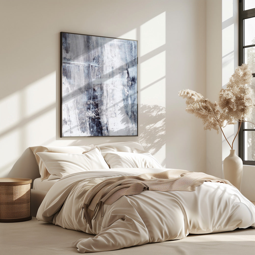 Brushstrokes In Muted Tones | Poster