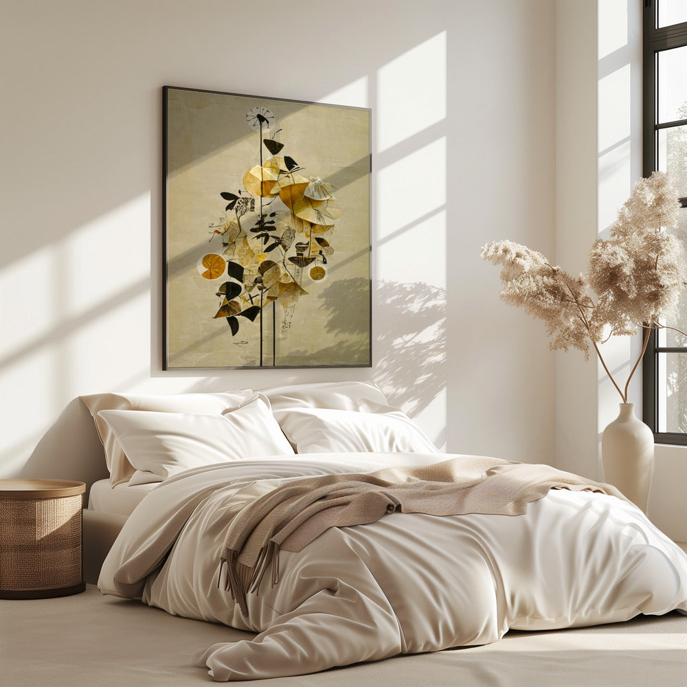 Golden Blossoms | Poster