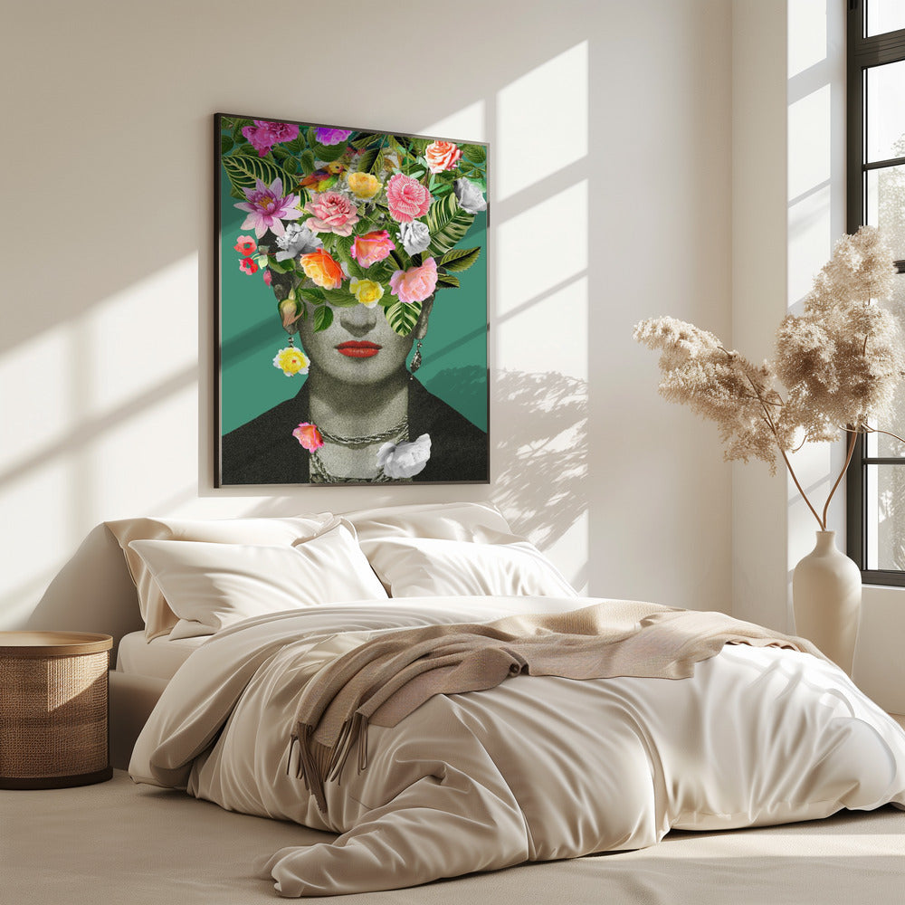 Floral Frida | Poster