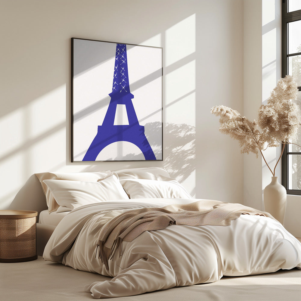 Eiffel Bleu | Poster