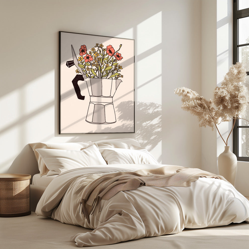 Moka Flowers | Poster