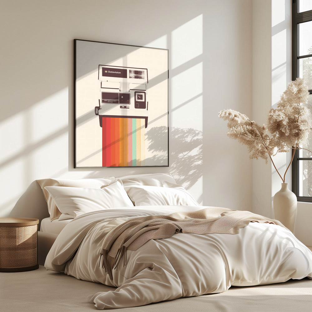 Instant Camera Rainbow | Poster