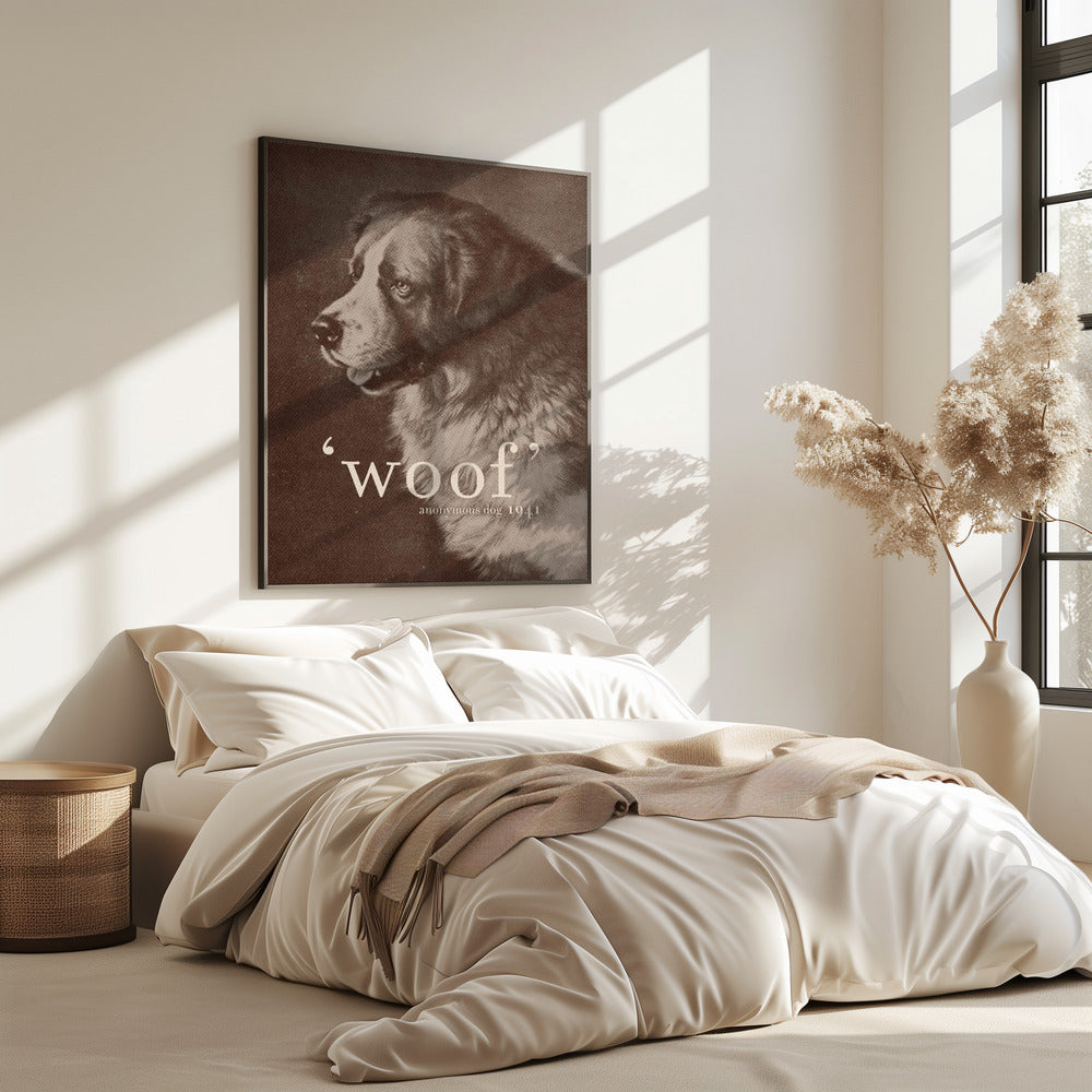 Famous Quote Dog | Poster