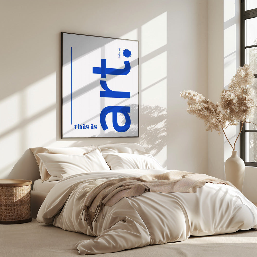 Hello Bold Typography | Poster