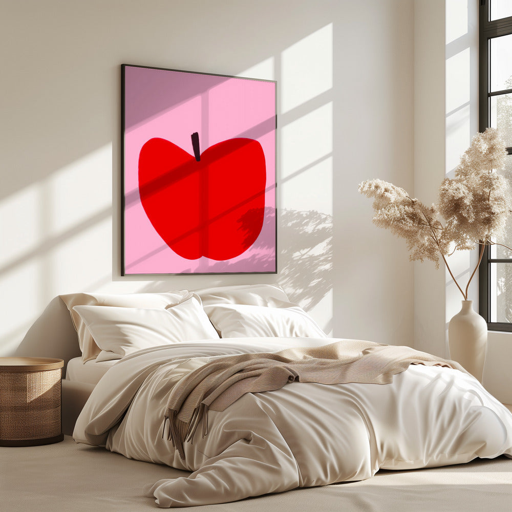 Crimson Simplicity | Poster