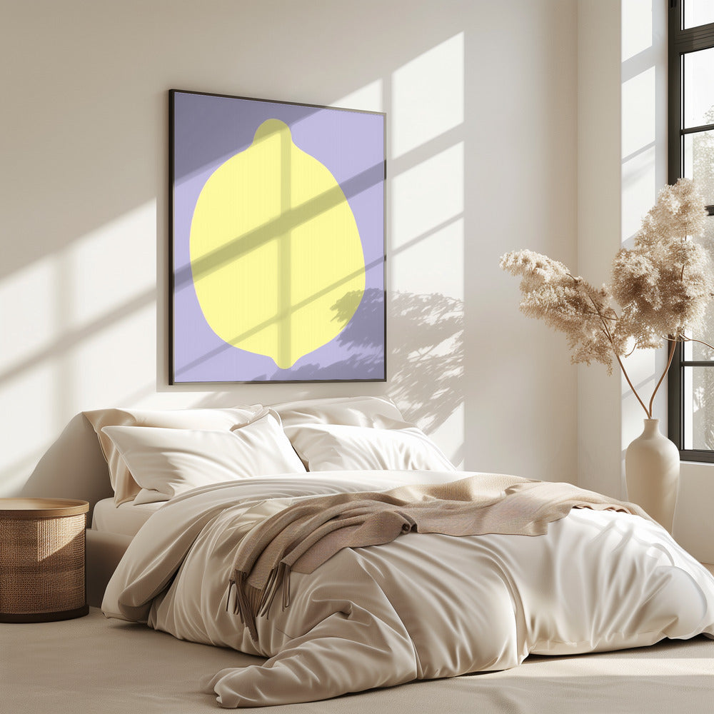 Lemon on Lavender | Poster