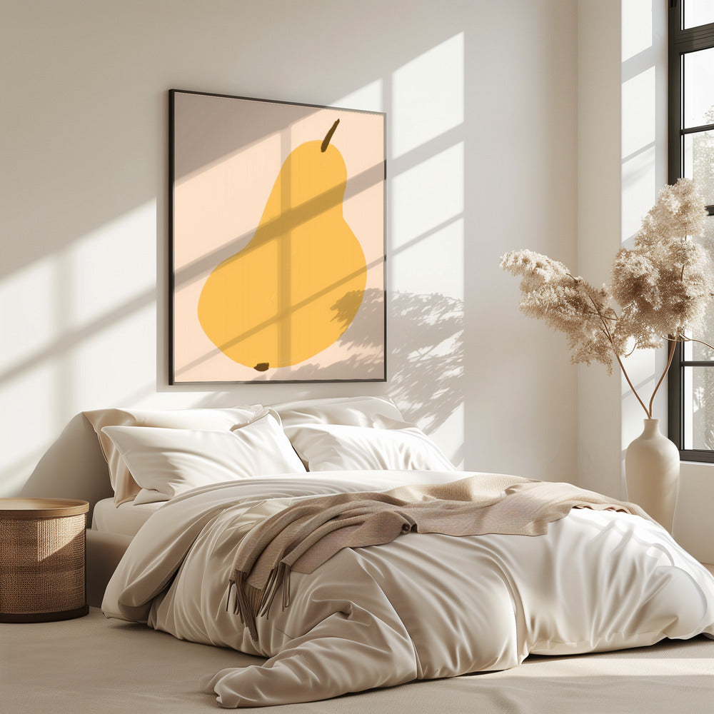 Golden Pear Still | Poster