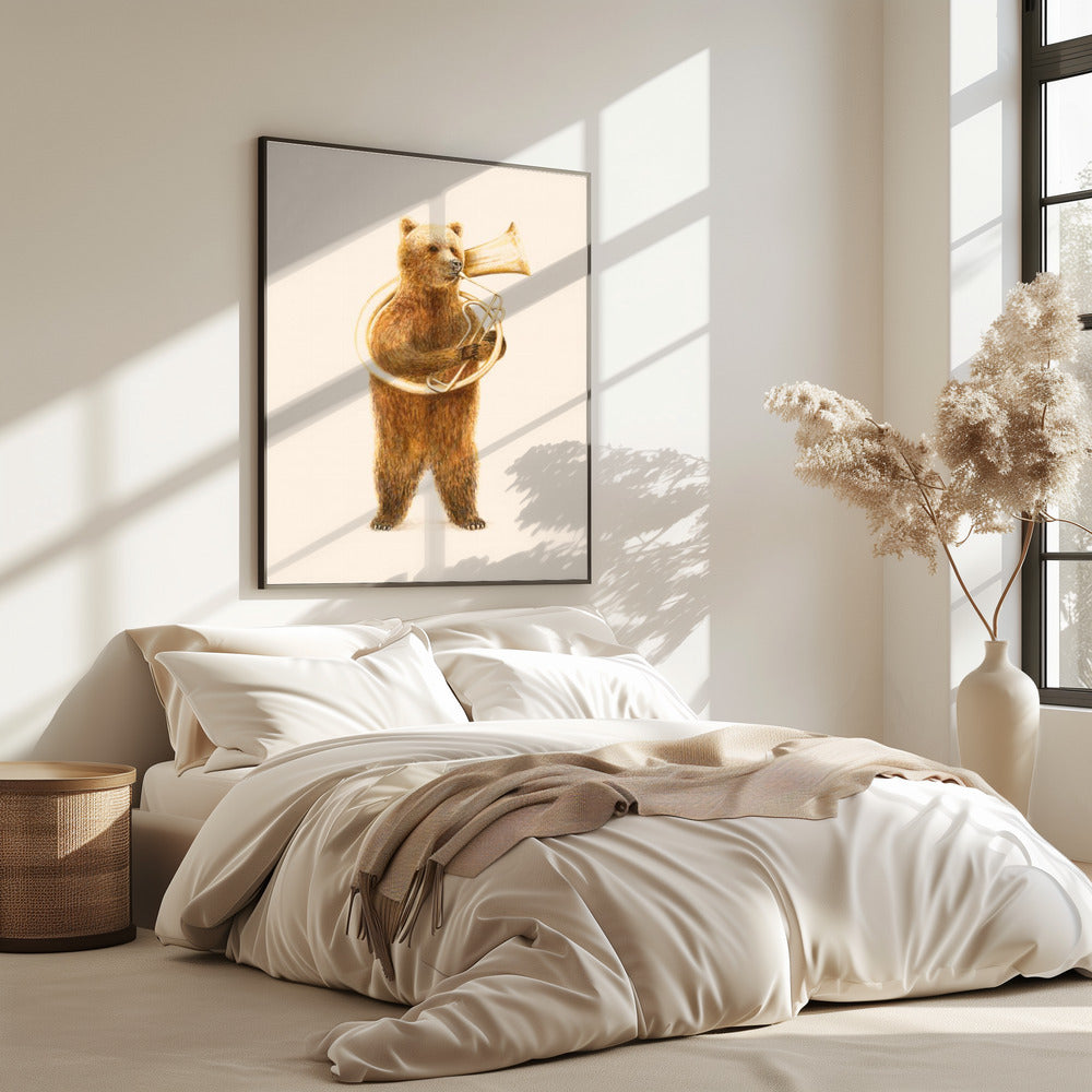 The Bear and His Helicon | Poster