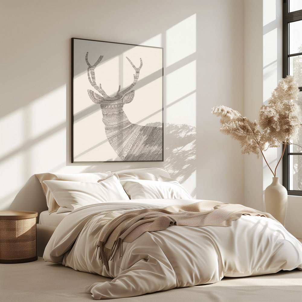 Stag Beige | Poster