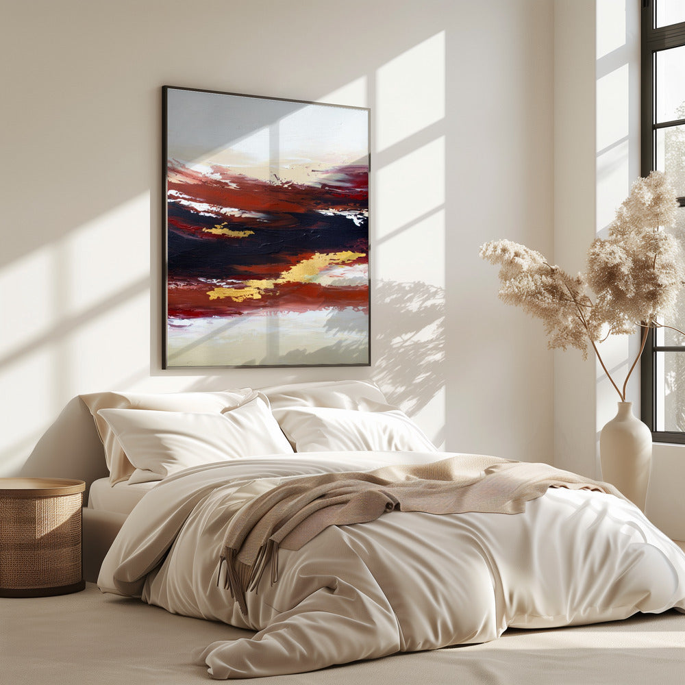 Abstract Sunset 3 | Poster