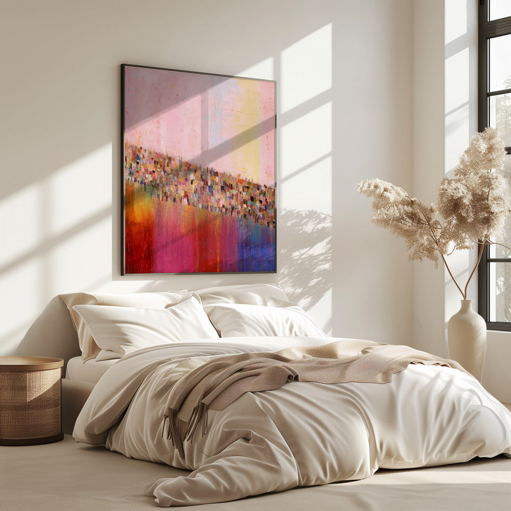 Colorful Cascade | Poster