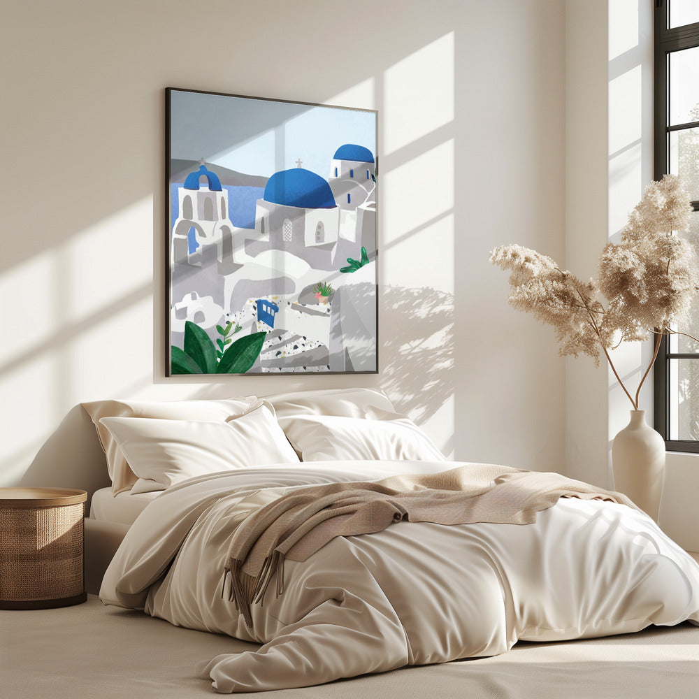 Santorini island | Poster