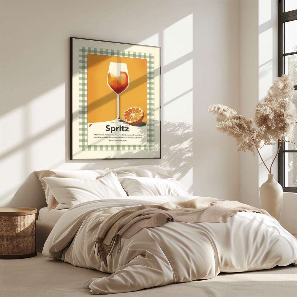 Spritz retro print | Poster