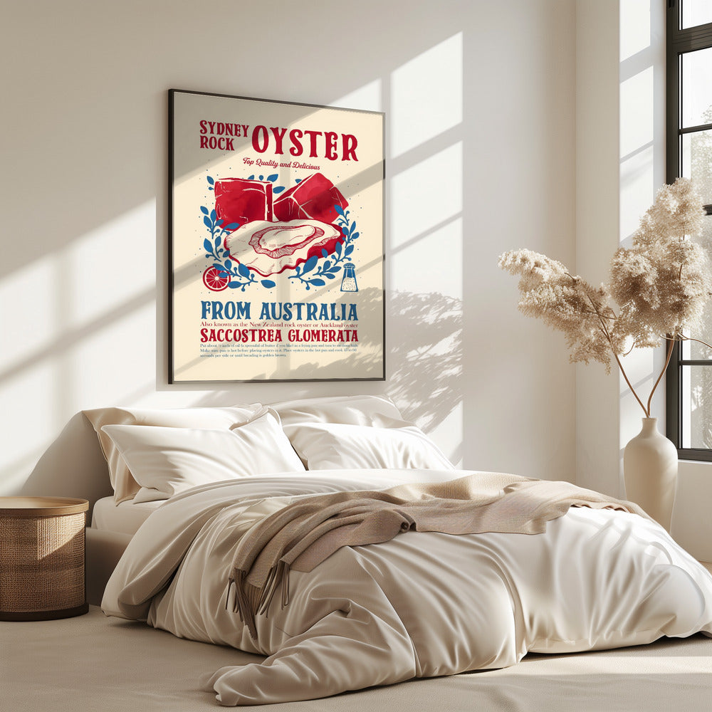 Oyster kitchen decor | Poster