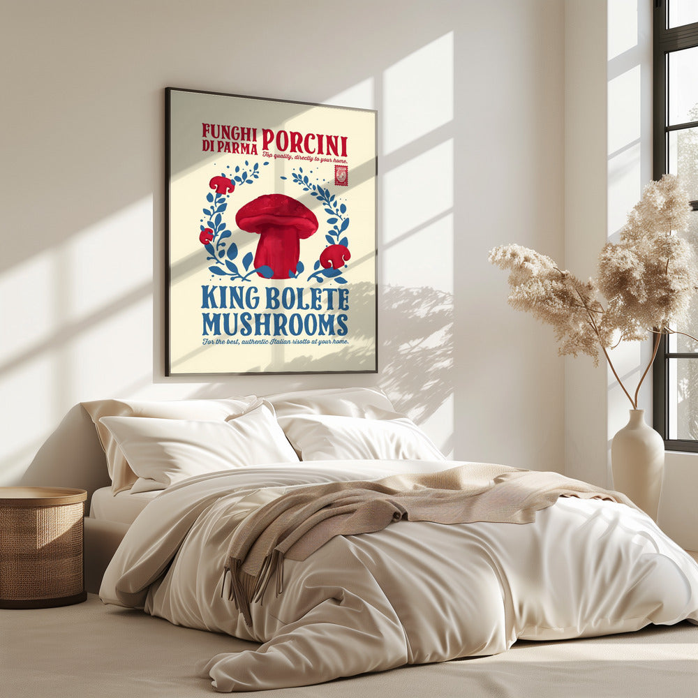 Porcini kitchen print | Poster