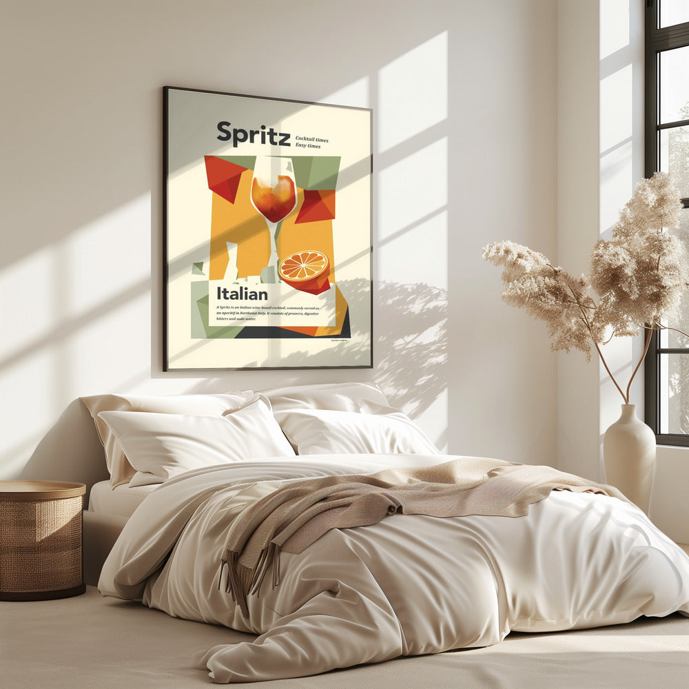 Aperol spritz print | Poster