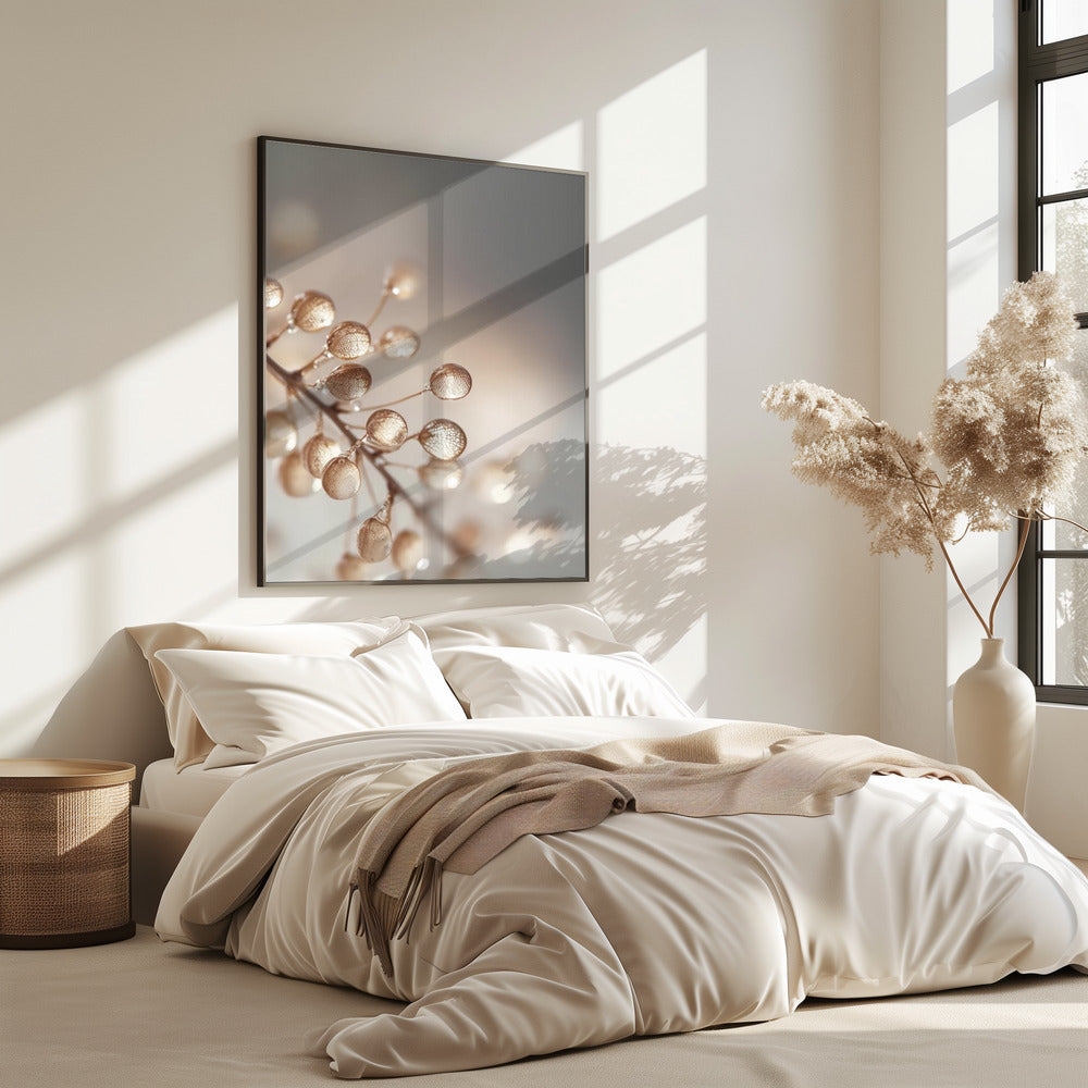 Golden Dewdrops | Poster