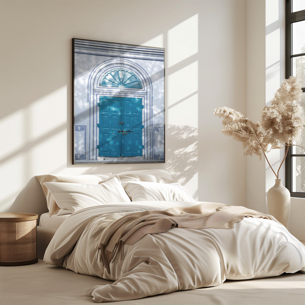 Turquoise Entryway | Poster