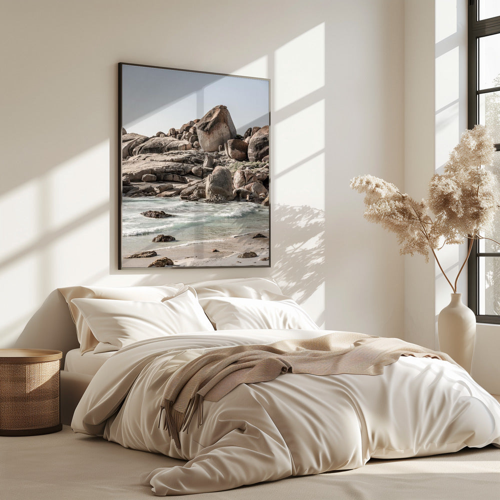 Rocky Shoreline Bliss | Poster