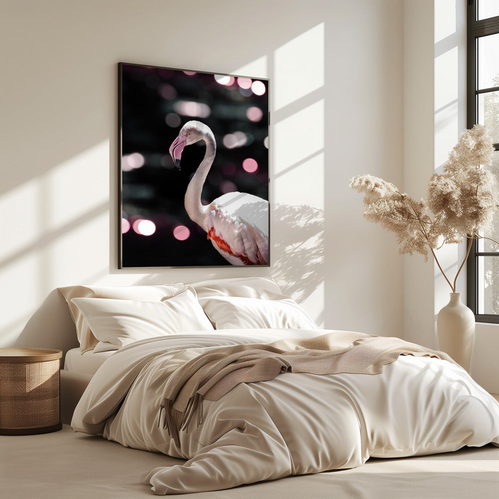 Flamingo Elegance | Poster