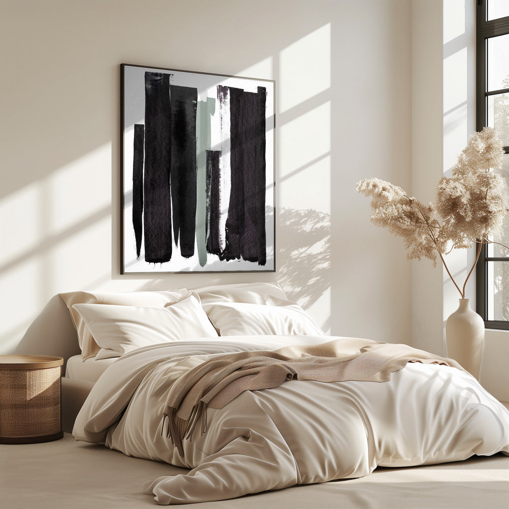 Monochrome Strokes | Poster