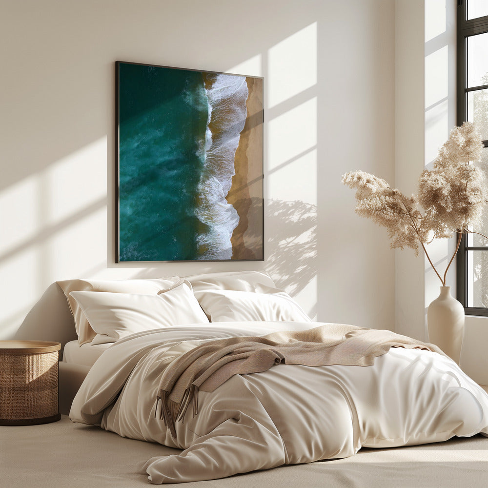 Ocean Waves Or Stormy Skies | Poster