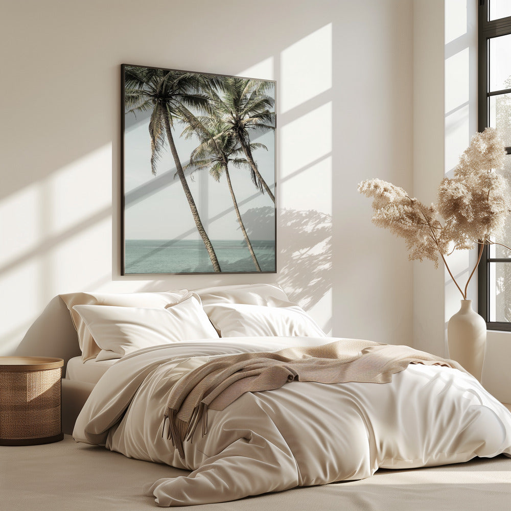 Ocean Breeze Palms | Poster