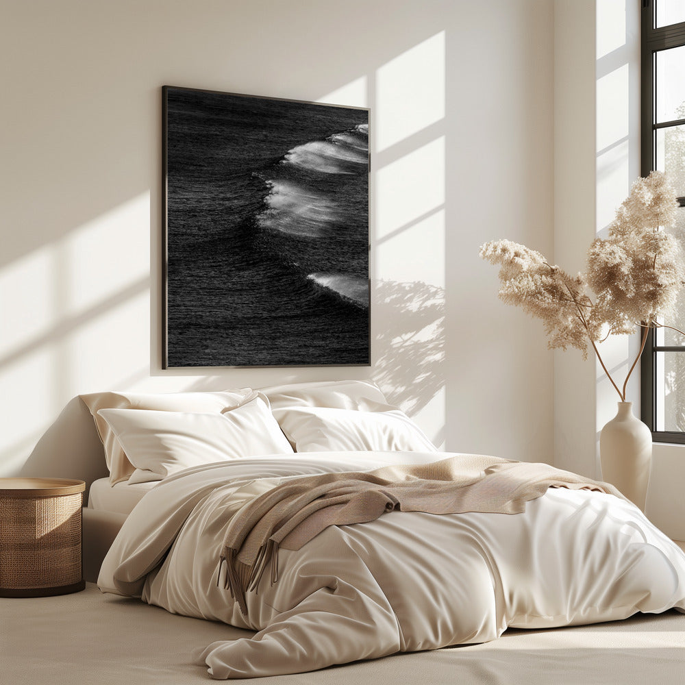 Mesmerizing Motion Of Ocean Waves | Poster