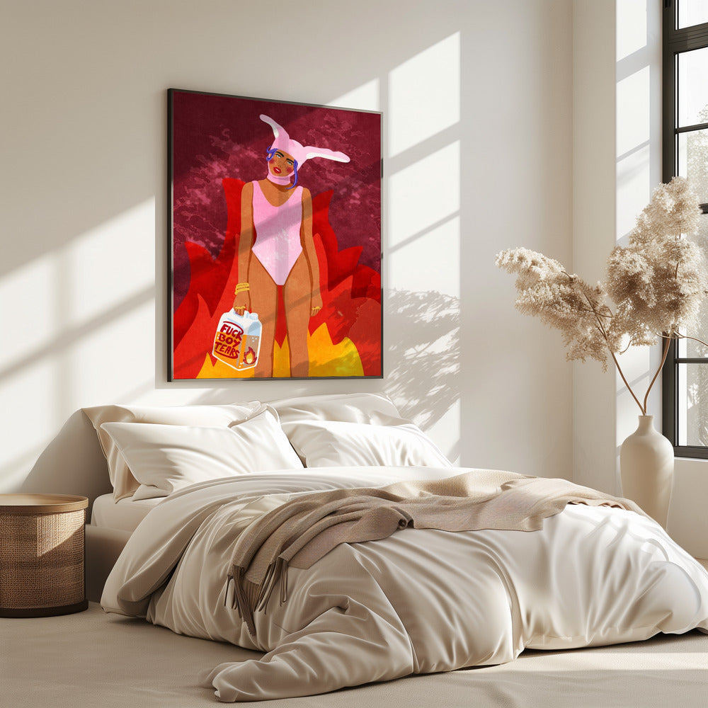 Girl On Fire | Poster