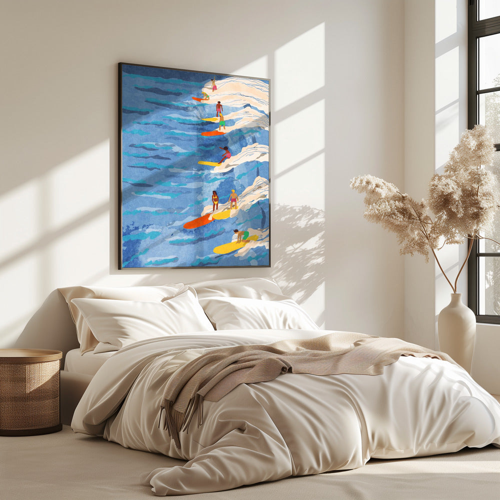 chilled surfing | Poster