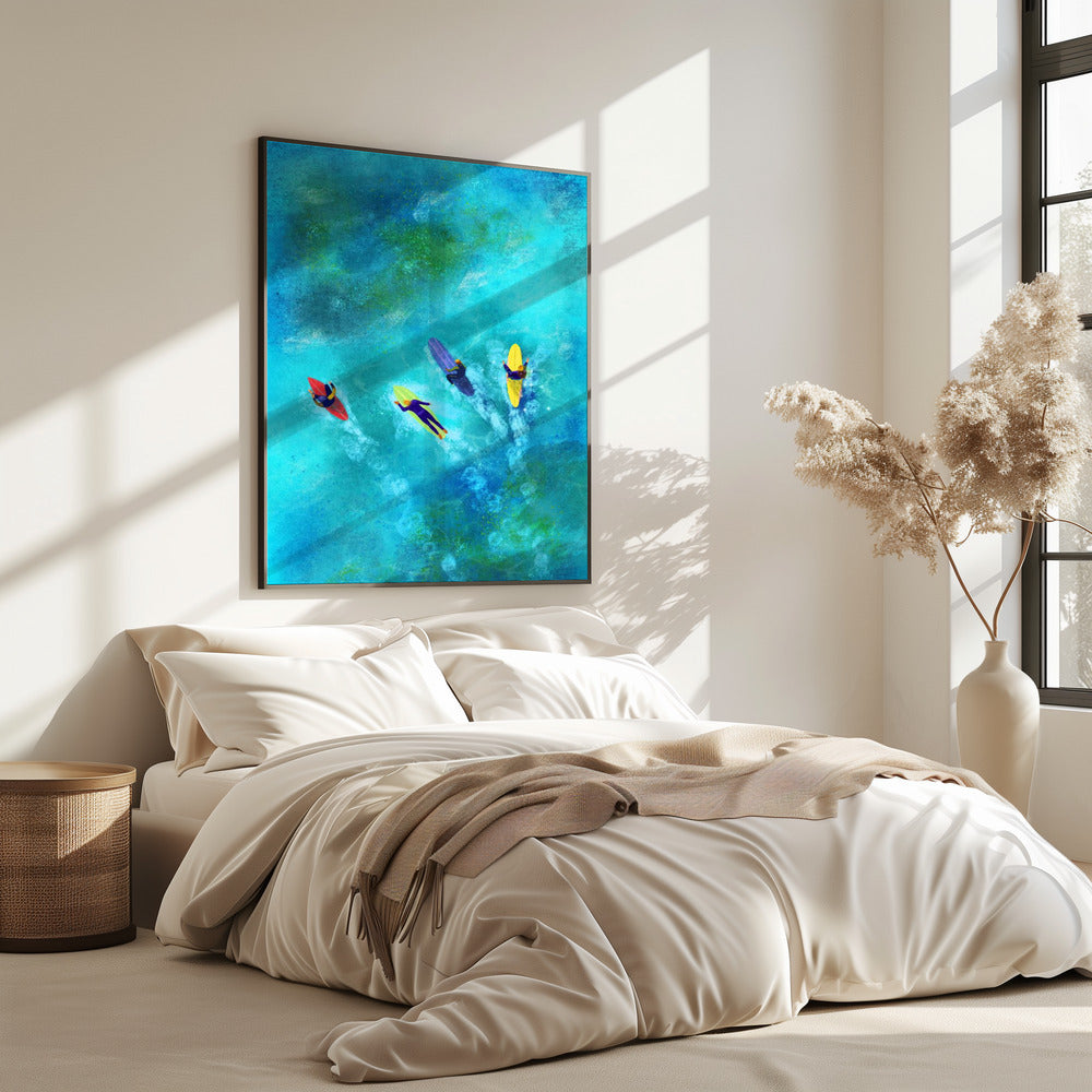 Surfer Dudes | Poster