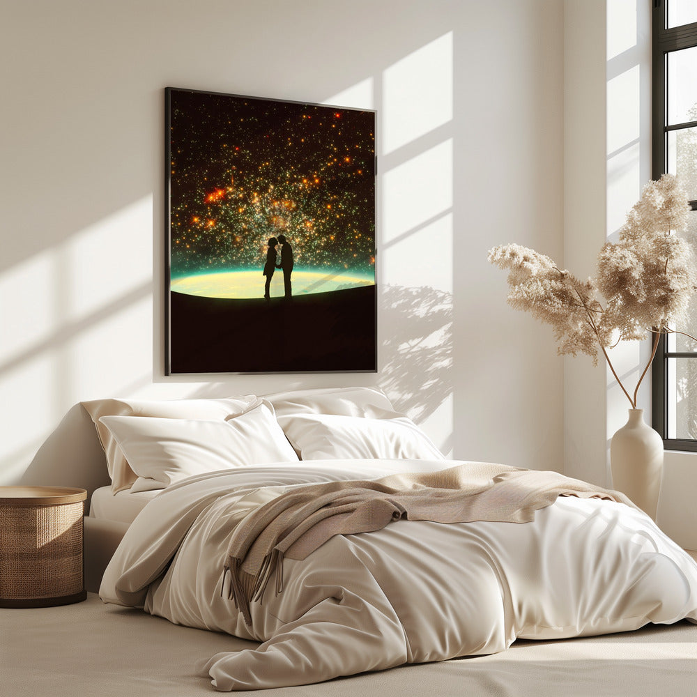 A Cosmic Kiss | Poster