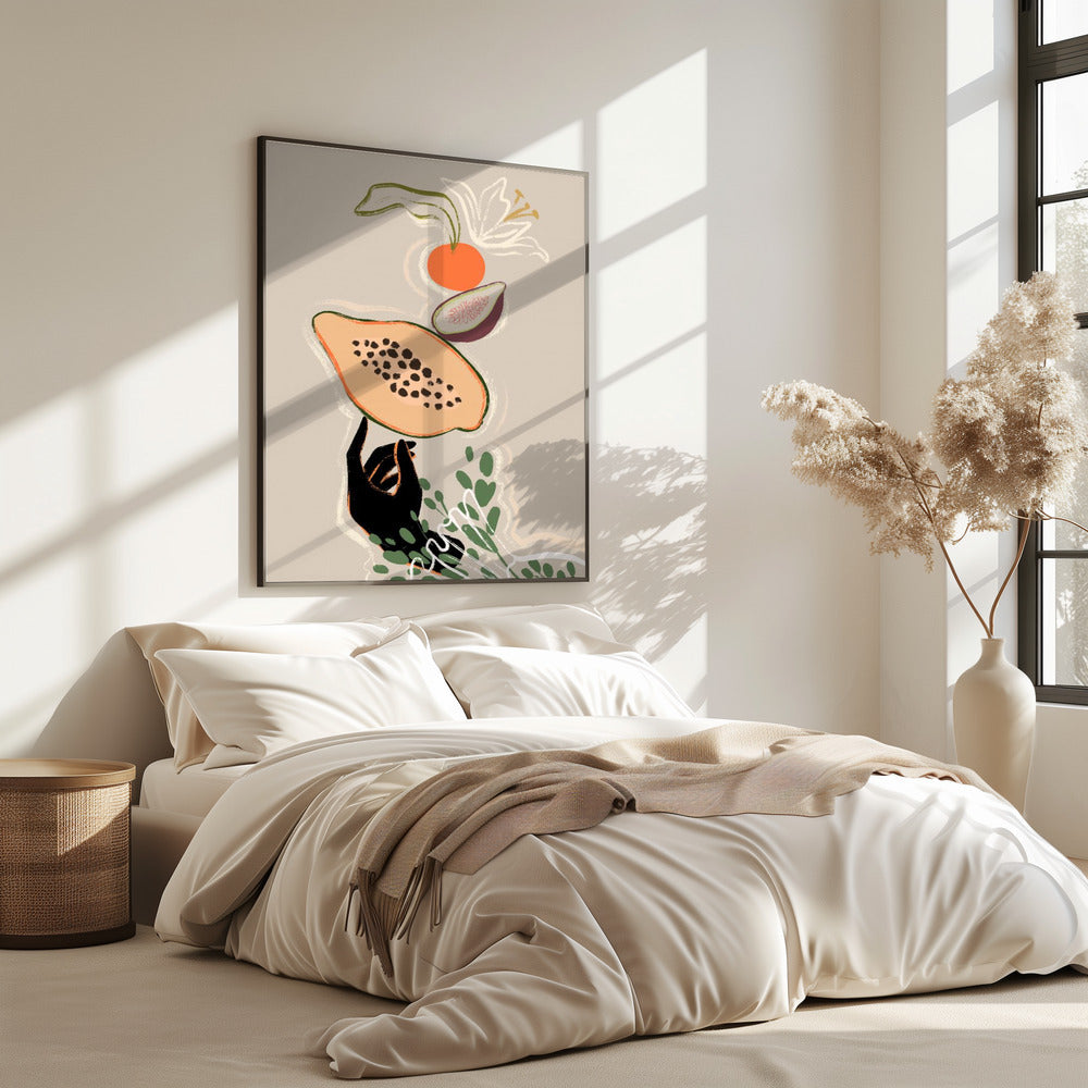 Balancing Fruits | Poster