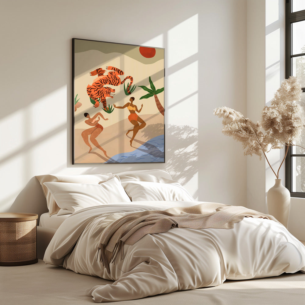 Dancing Tiger | Poster