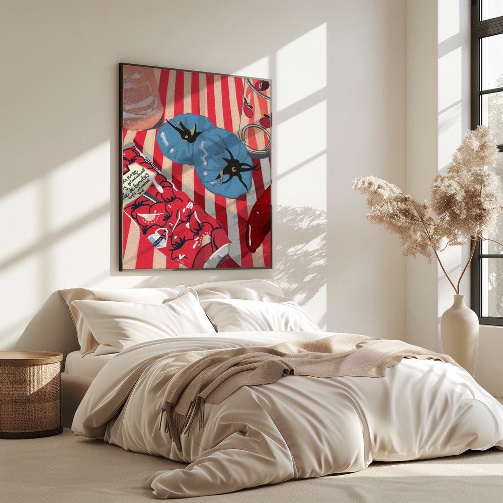 Blue Tomatoes | Poster