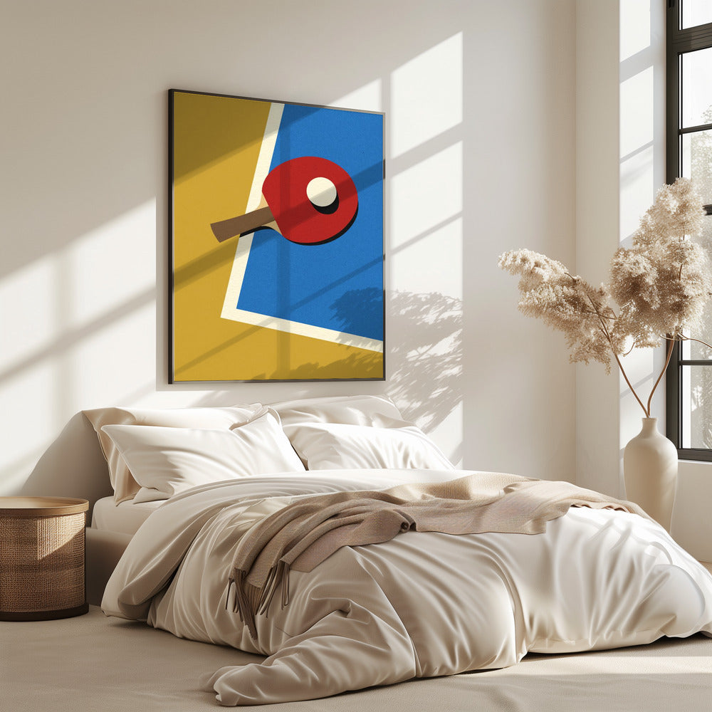 Table Tennis Team Red | Poster