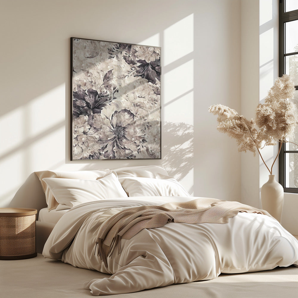 Poster 50x70 Flower01xbl | Poster