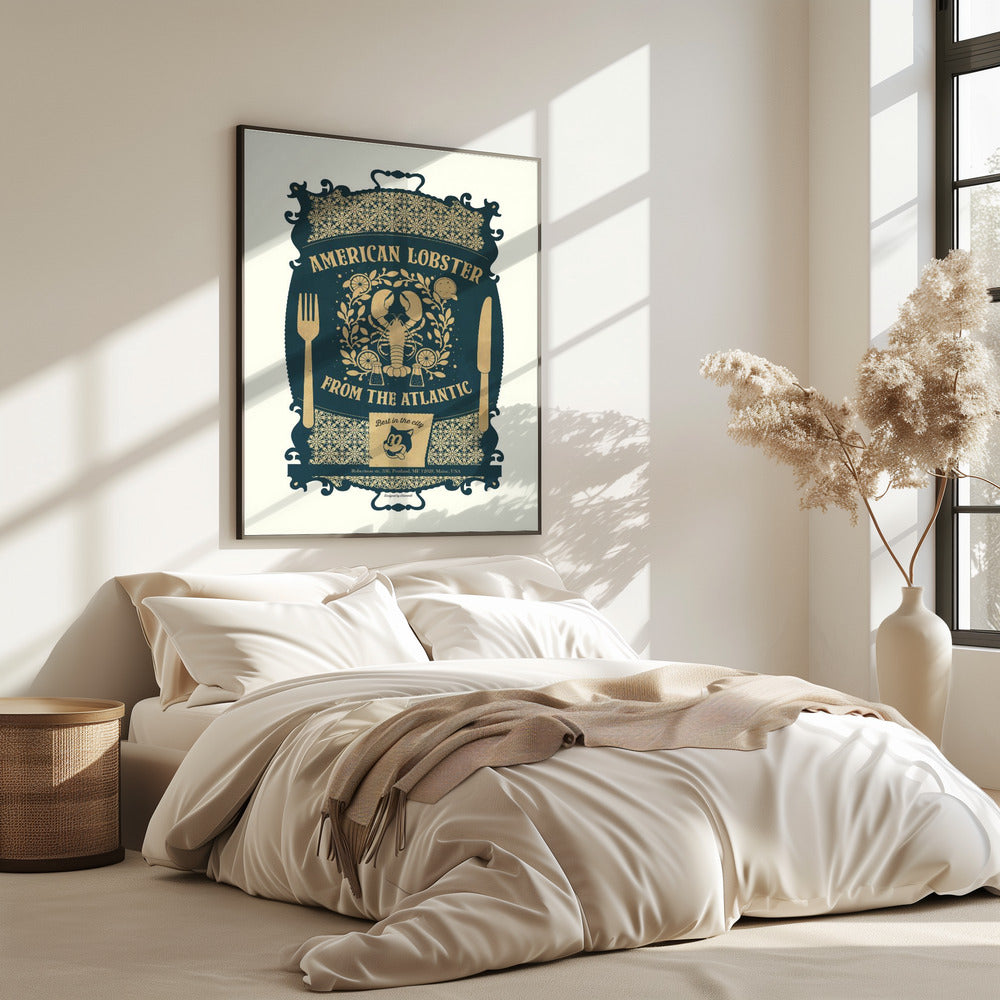 Lobster Baroque Print | Poster