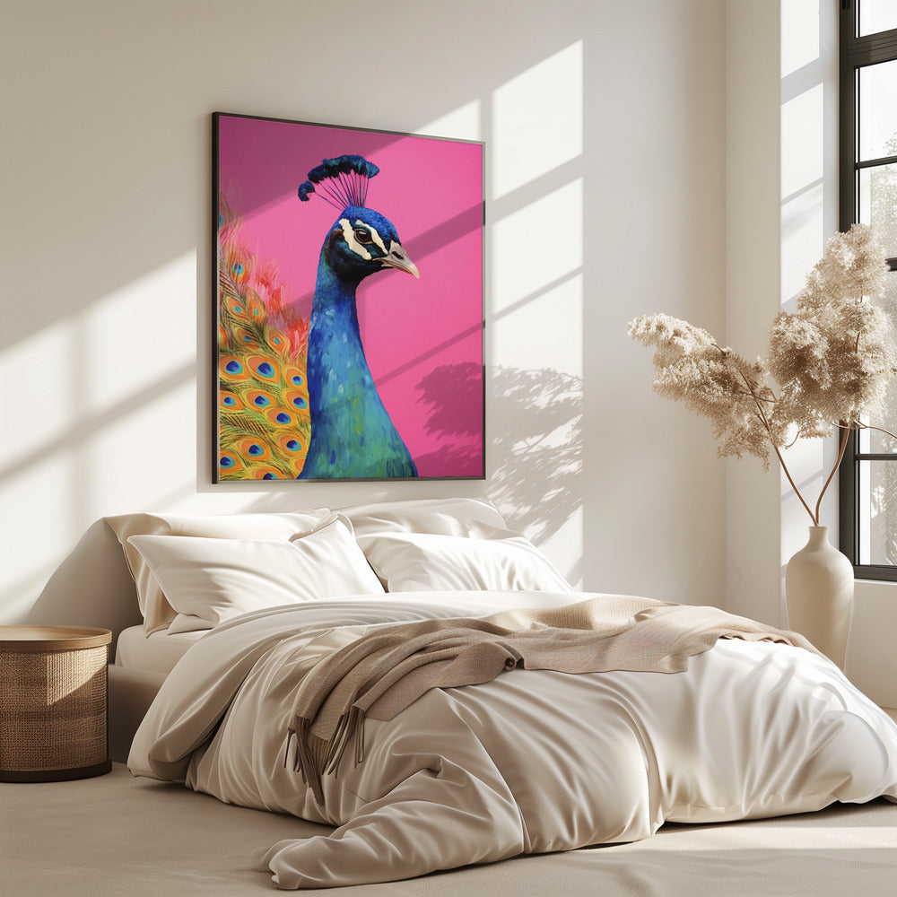 Peacock's Vibrance | Poster