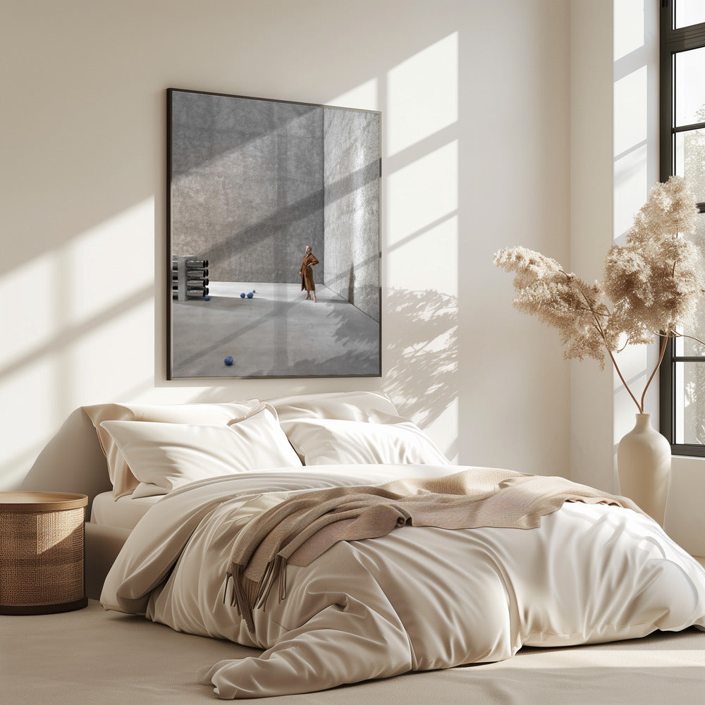 Posing On Concrete | Poster