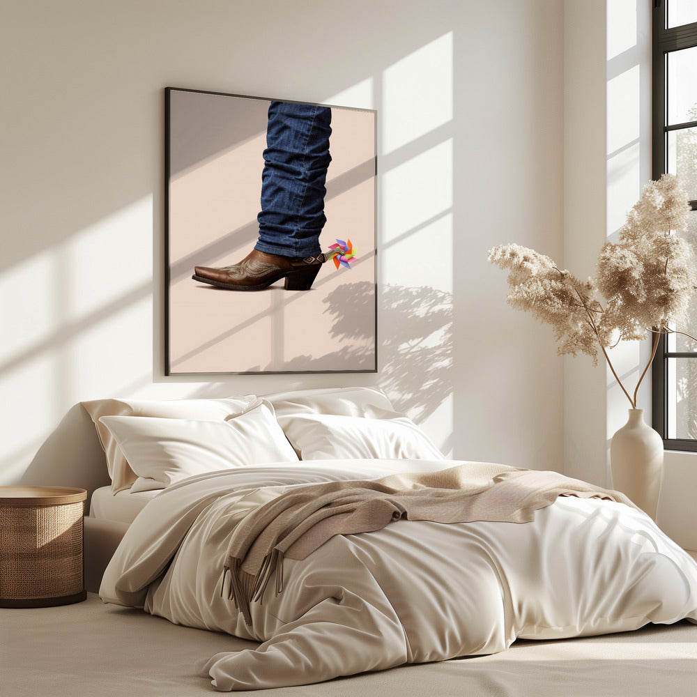 Not Serious Cowboy | Poster