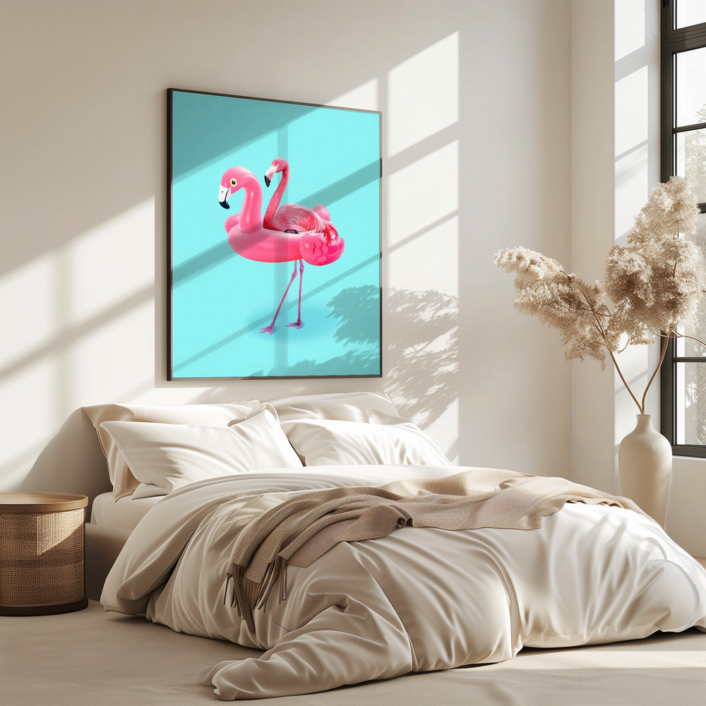 Flamingo on Resort | Poster