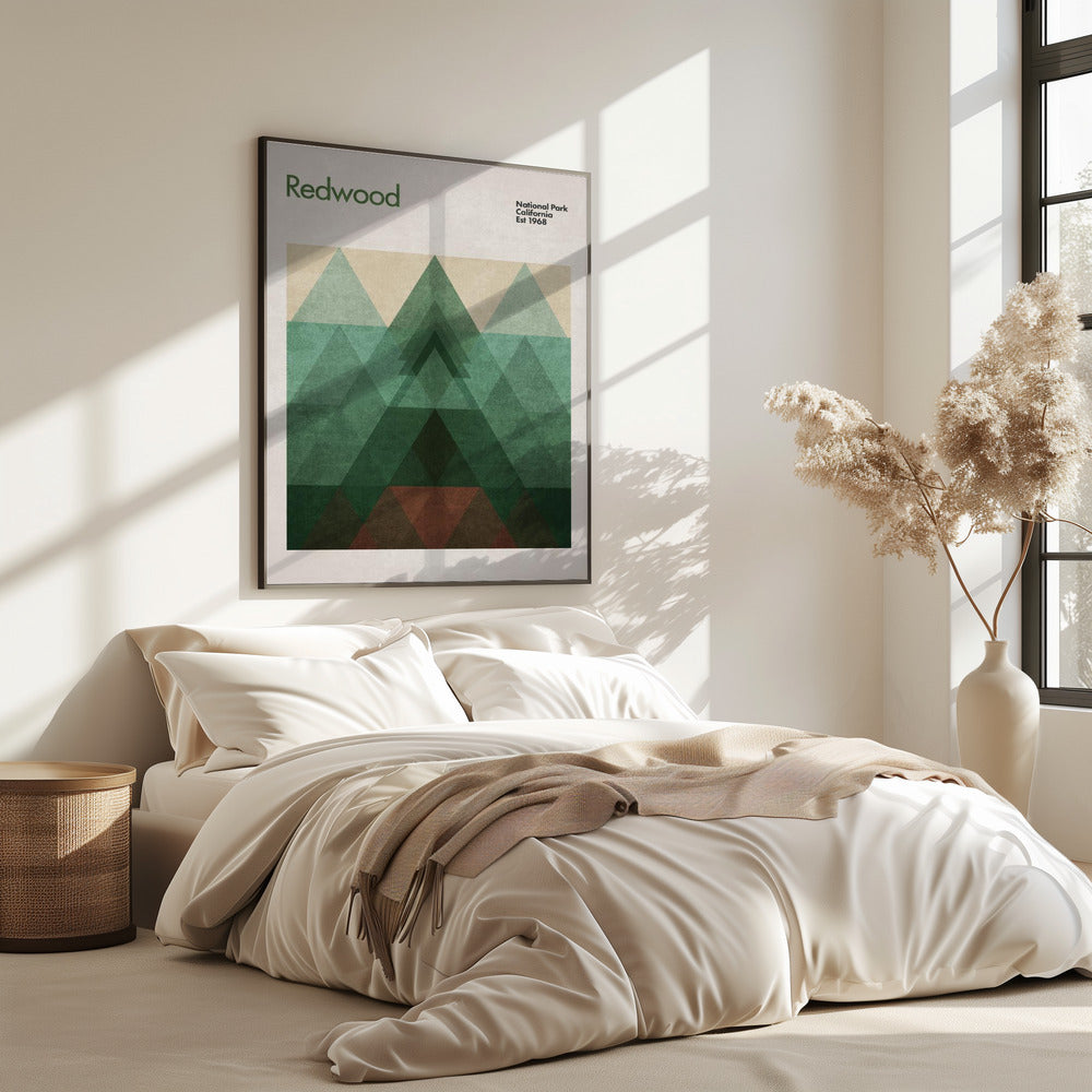 Triangular Redwood | Poster