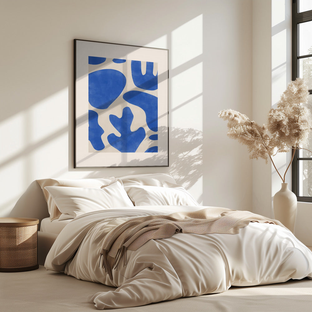 Blue Abstractions | Poster