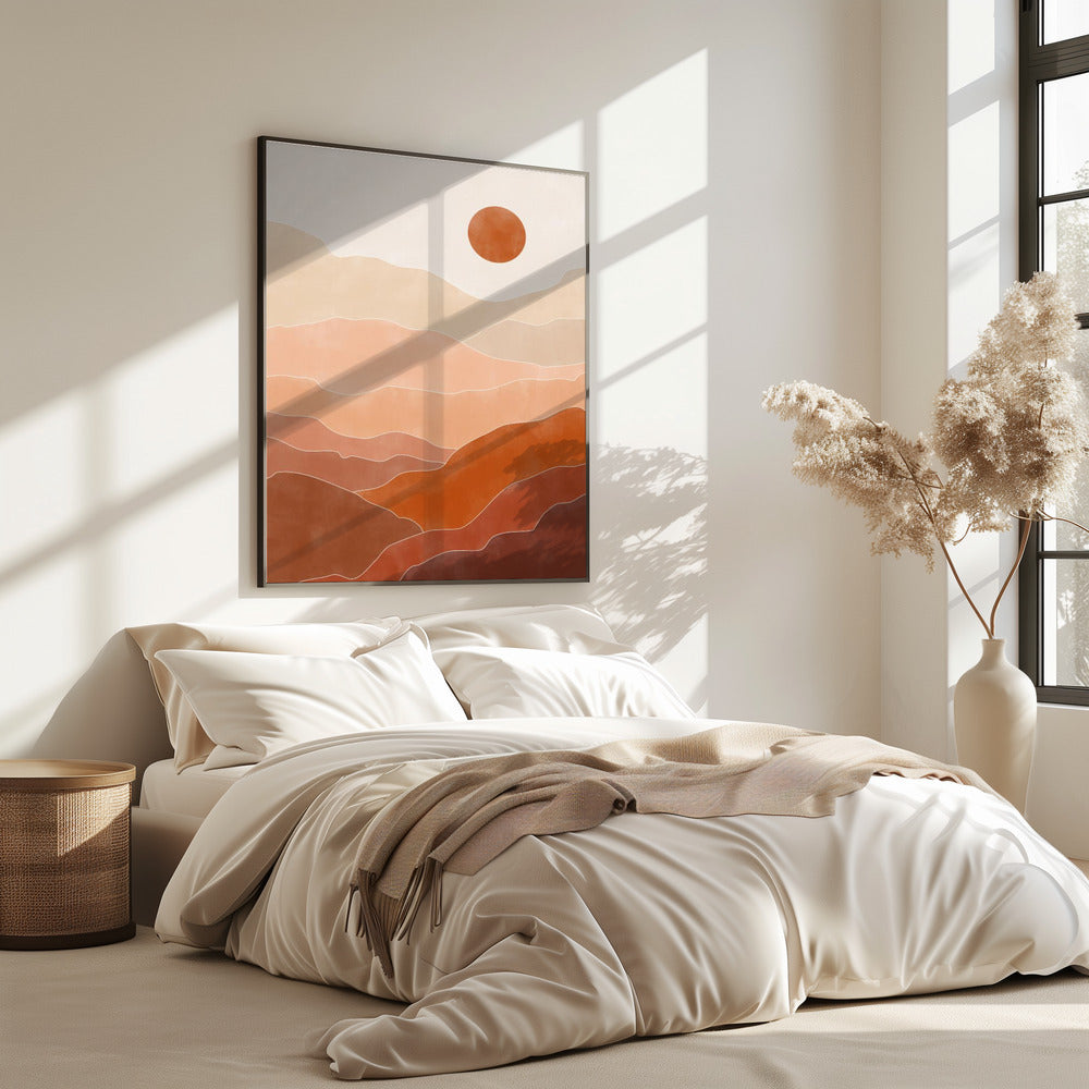 Desert Sun Rise | Poster