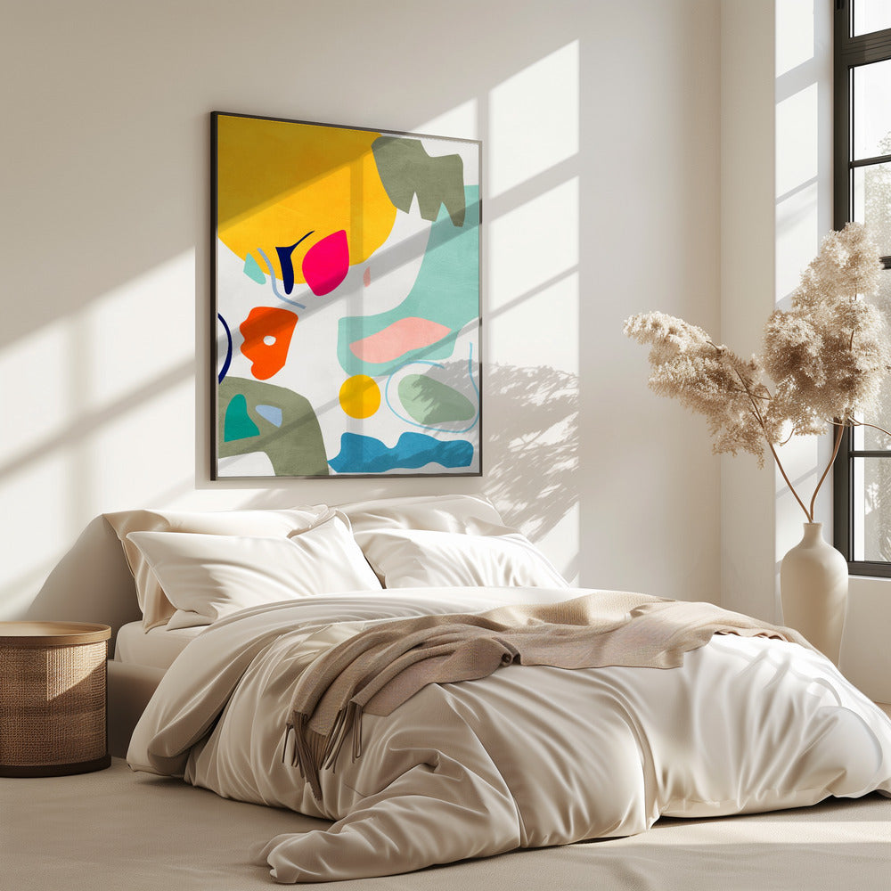 Landscape inspired cut out | Poster