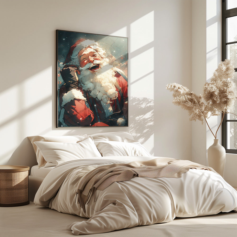 Jolly Santa's Call | Poster