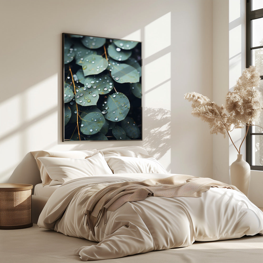 Rain-Kissed Leaves | Poster